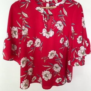 Floral blouse